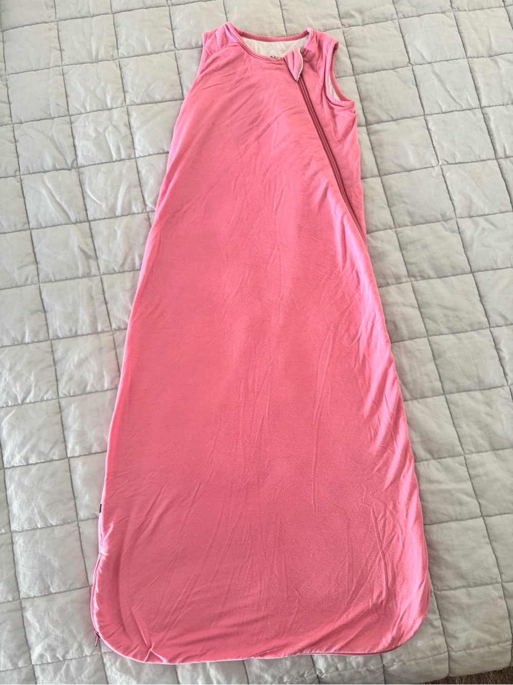 Kyte Baby Pink Bamboo Sleep Bag Large Wearable Blanket 1.0 TOG